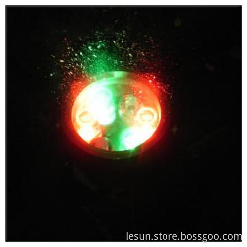 6X1W factory RGB underwater led lights for small fountains LC7006